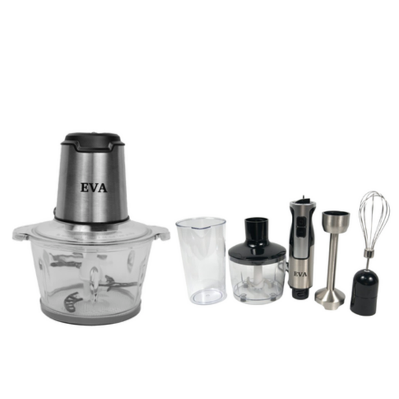 Batidora Multifuncional 500W + Procesador 400W | Set Cocina Práctica EVA